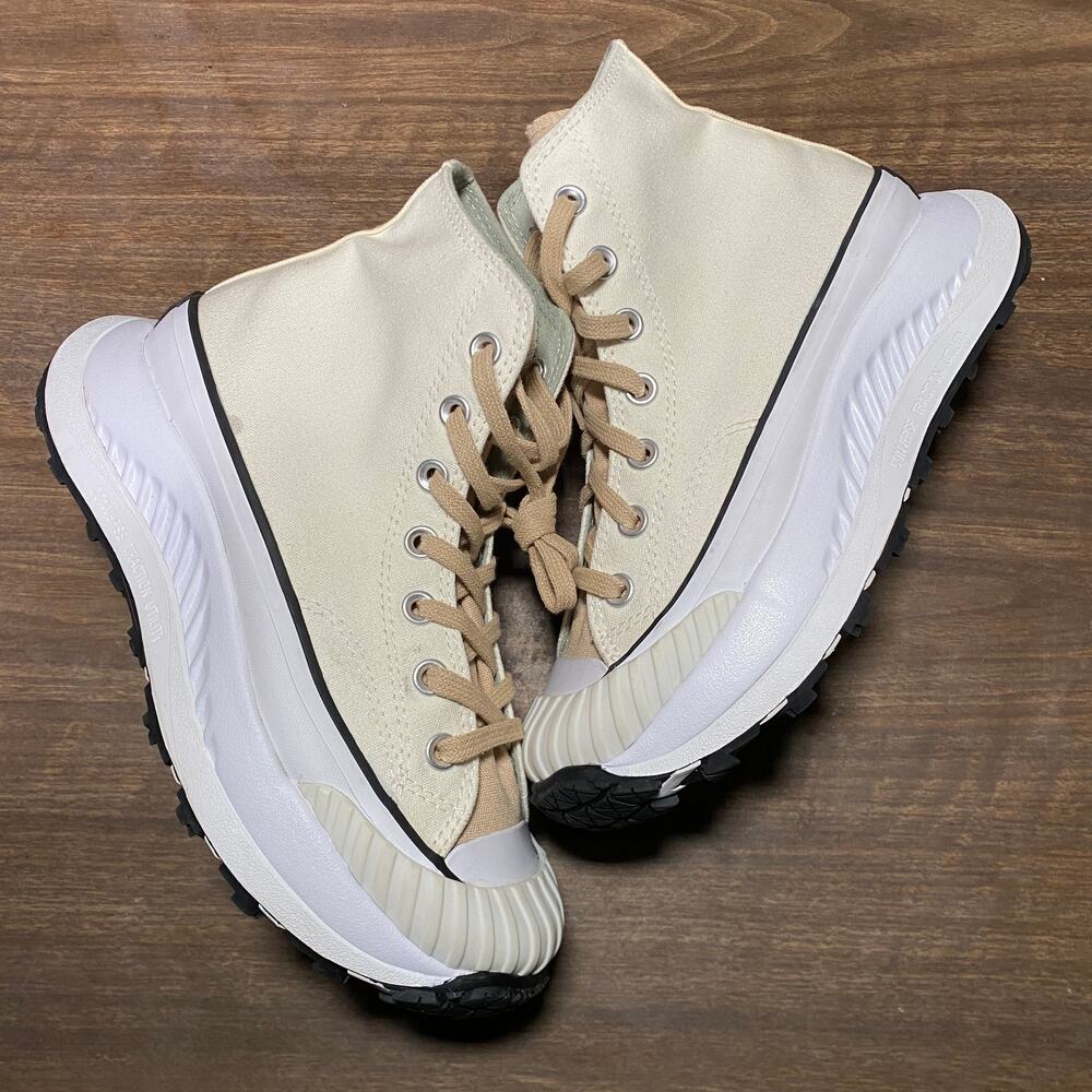Unisex Converse Chuck 70 AT-CX High Egret Oat Milk Size 6M/7.5W Platform A04970C